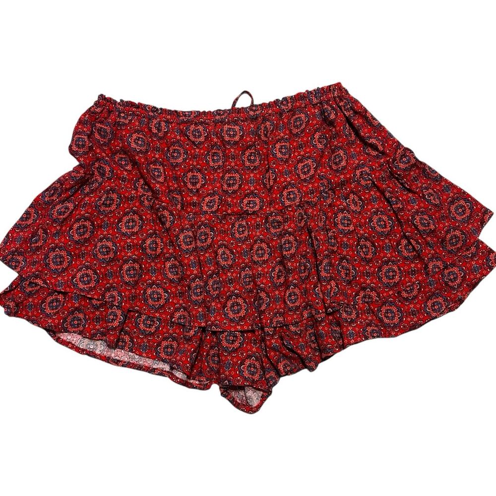 Boho Hippie Style Women’s Skort Size XL Festival Coachella Summer Party Cruise